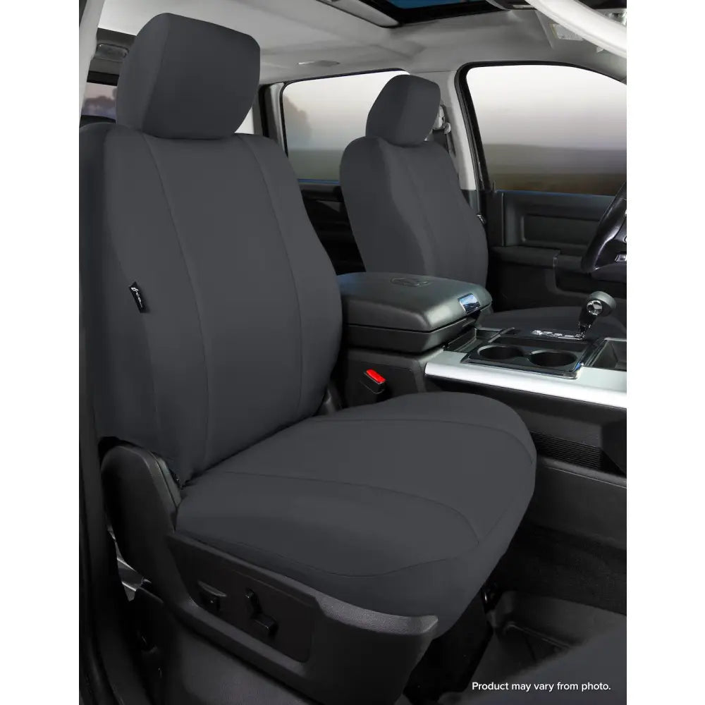 FIA Reinforced Double Stitching Seat Cover DT77-34 Black - Dura-Tech Pro Front Bucket Cov
