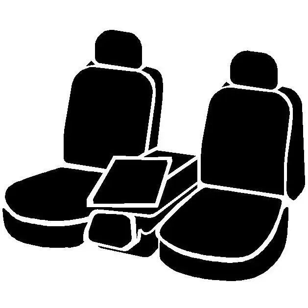 FIA Reinforced Double Stitching Seat Cover DT77-43 Black - Dura-Tech Pro Front 40 20 40
