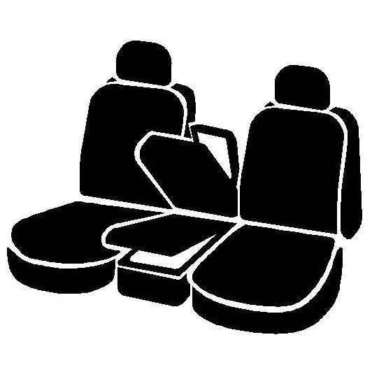 FIA Reinforced Double Stitching Seat Cover DT79-58 Black - Dura-Tech Pro Front 40 20 40