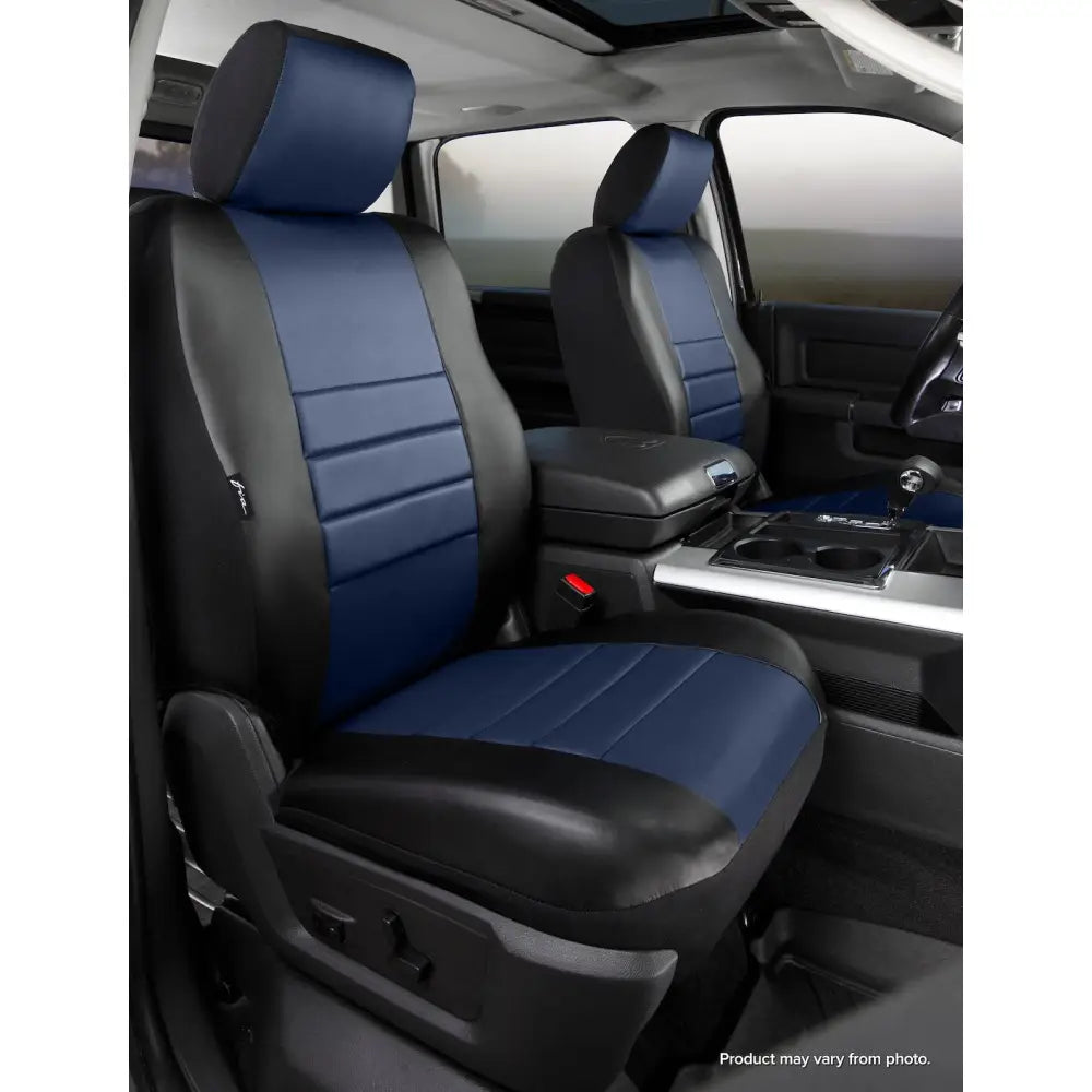 FIA Face Fabric Water Repellent Seat Cover SL67-71 Blue - SL Front Bucket Seats Ford Bronco