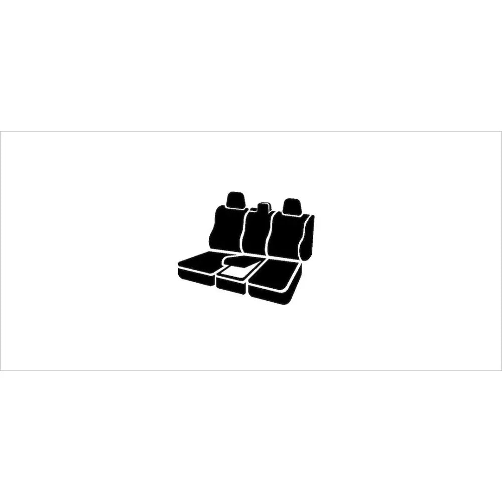 FIA Face Fabric Water Repellent Seat Cover SL69-45 Black/Black - Frt 40 20 40 Ram 1500 19 SL69-45 BLK/BLK