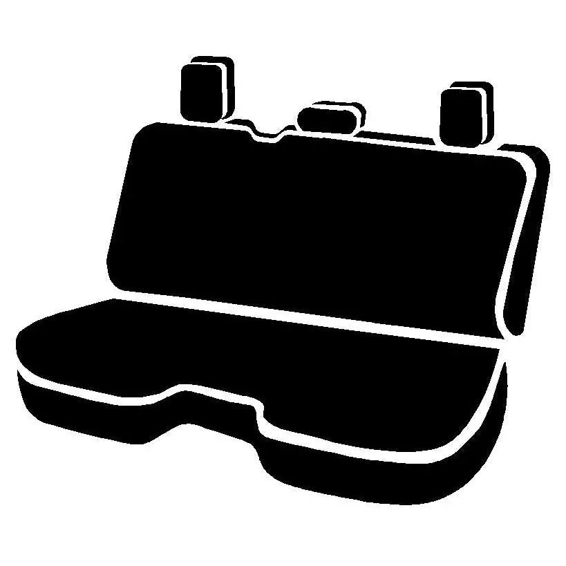 FIA Full Ultraviolet Protection Seat Cover SP82-58 Black - SP Rear Bench Dodge Ram