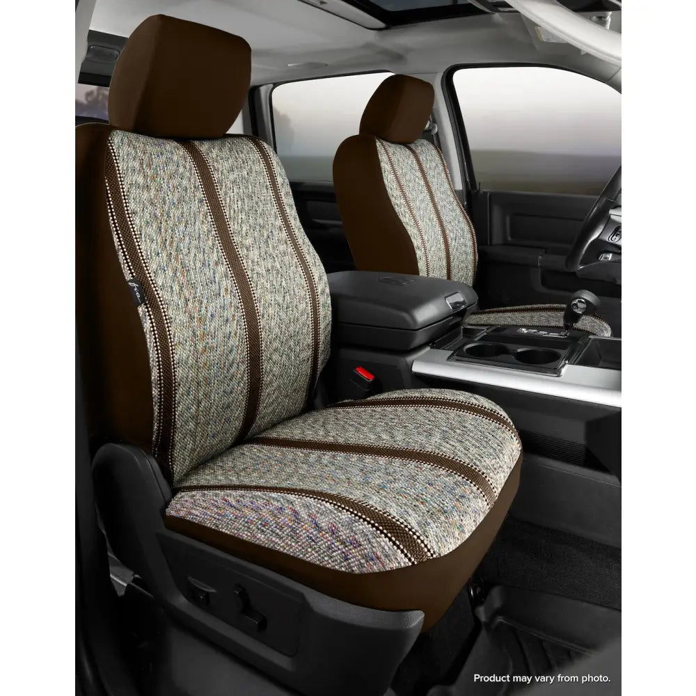 FIA Wear-Resistant Fabrics Seat Cover TR47-71 Brown - TR Front Bucket Ford Bro