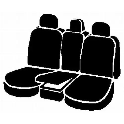 FIA Wear-Resistant Fabrics Seat Cover TRS47-36 Black - Black Wrangler Solid ST Cvr