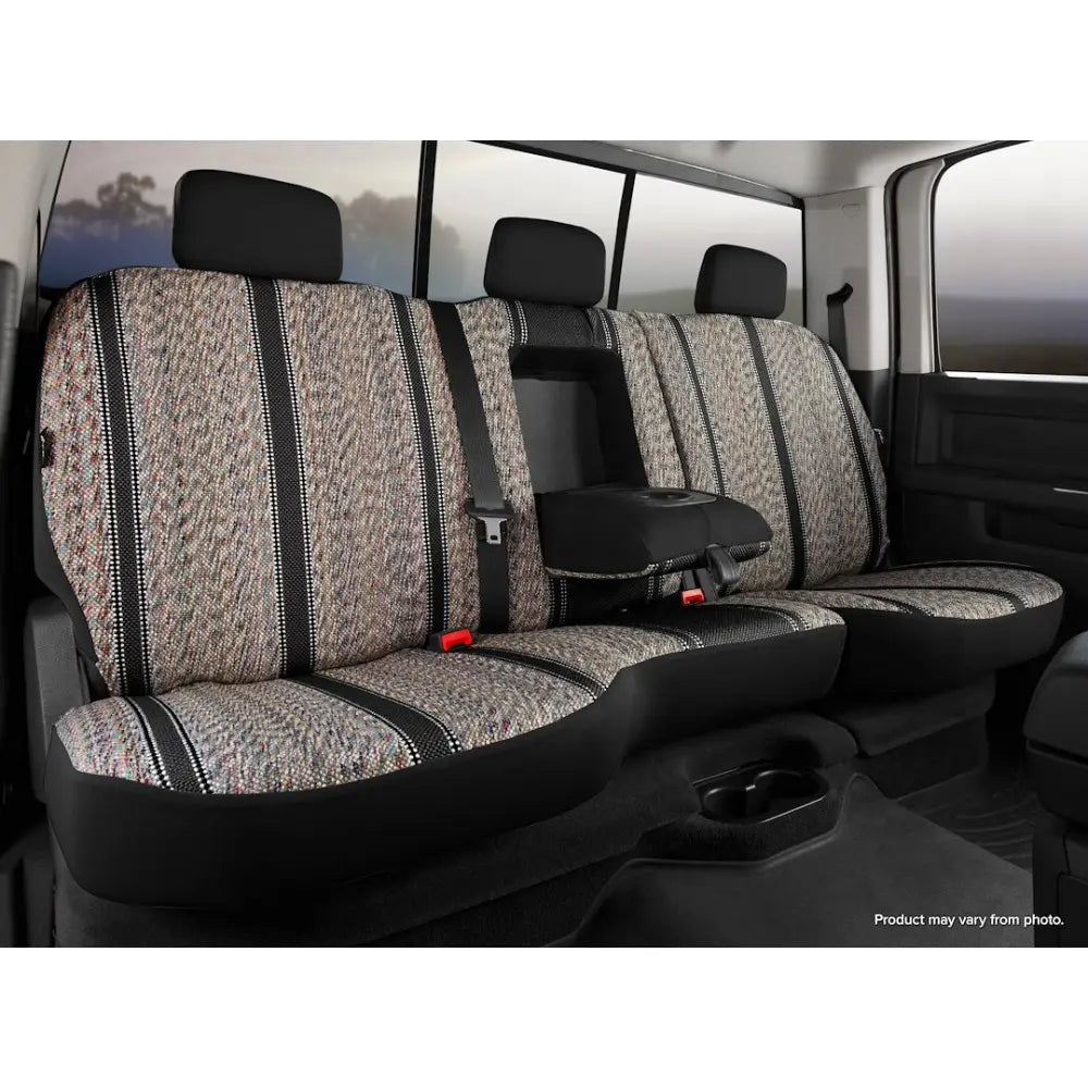 FIA Wear-Resistant Fabrics Seat Cover TR45-2 Black - TR Rear Split 40 Driver 60 Pas