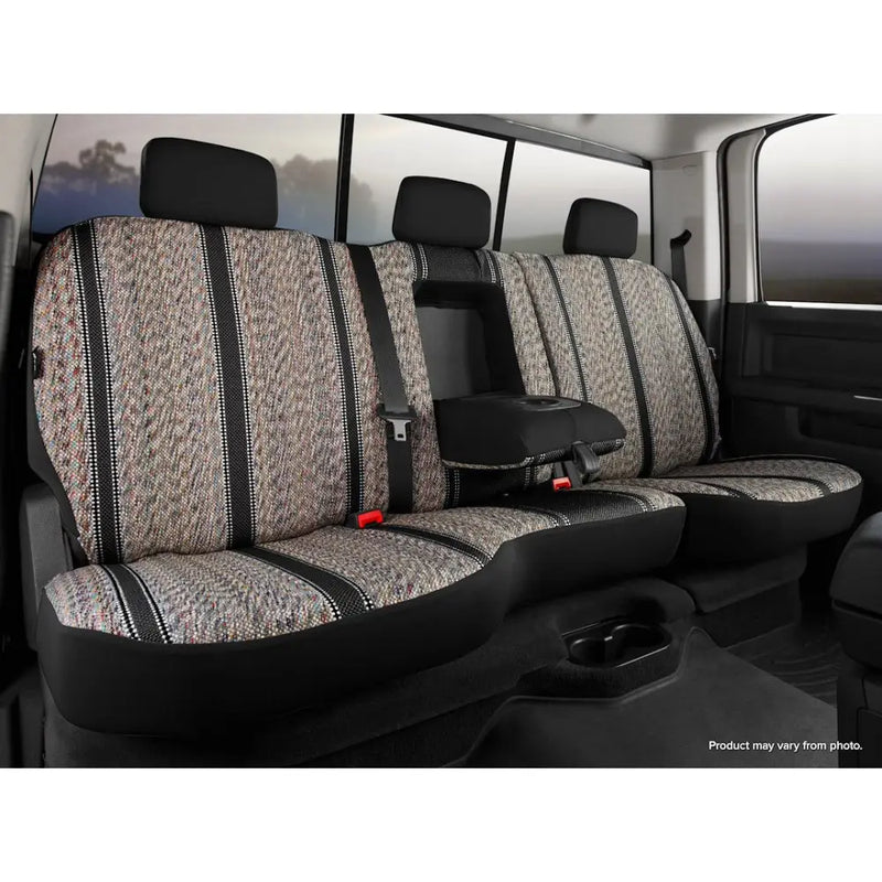 FIA Wear-Resistant Fabrics Seat Cover TR45-2 Black - TR Rear Split 40 Driver 60 Pas