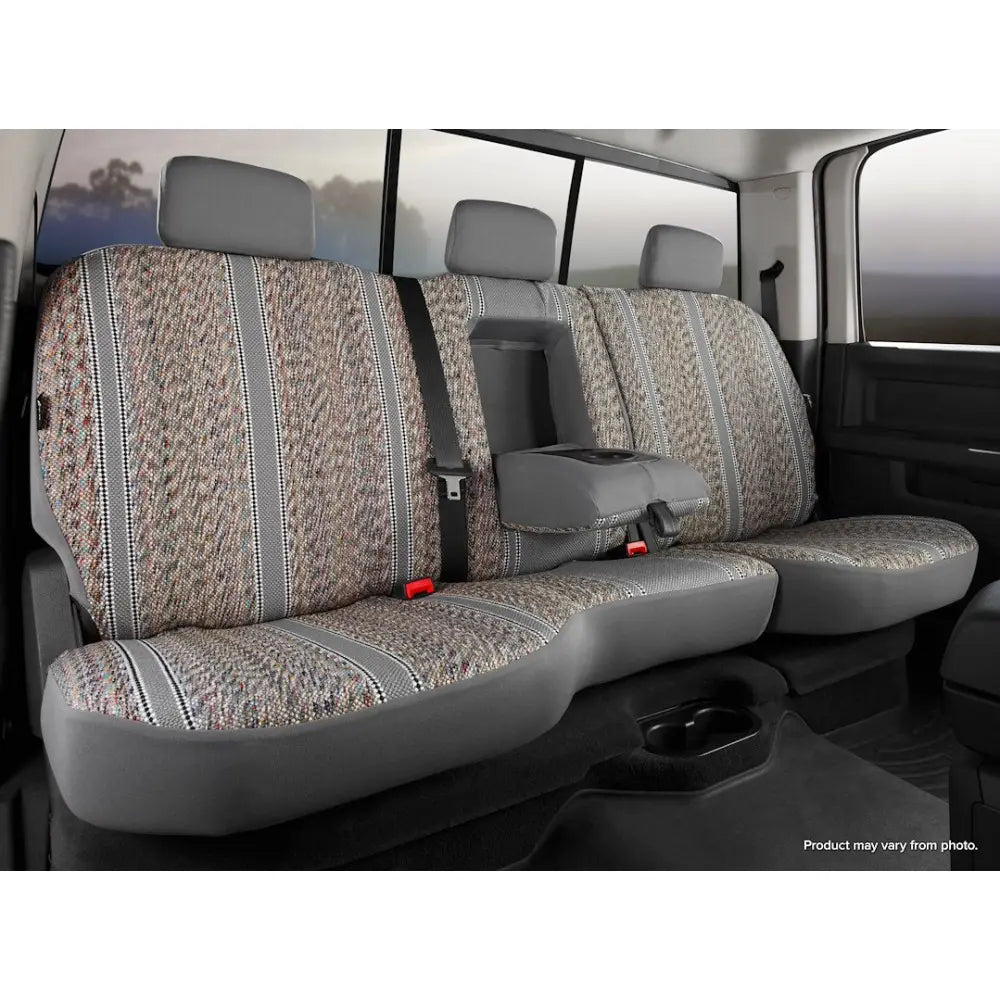 FIA Wear-Resistant Fabrics Seat Cover TR45-2 Gray - TR Rear Split 40 Driver 60 Pas
