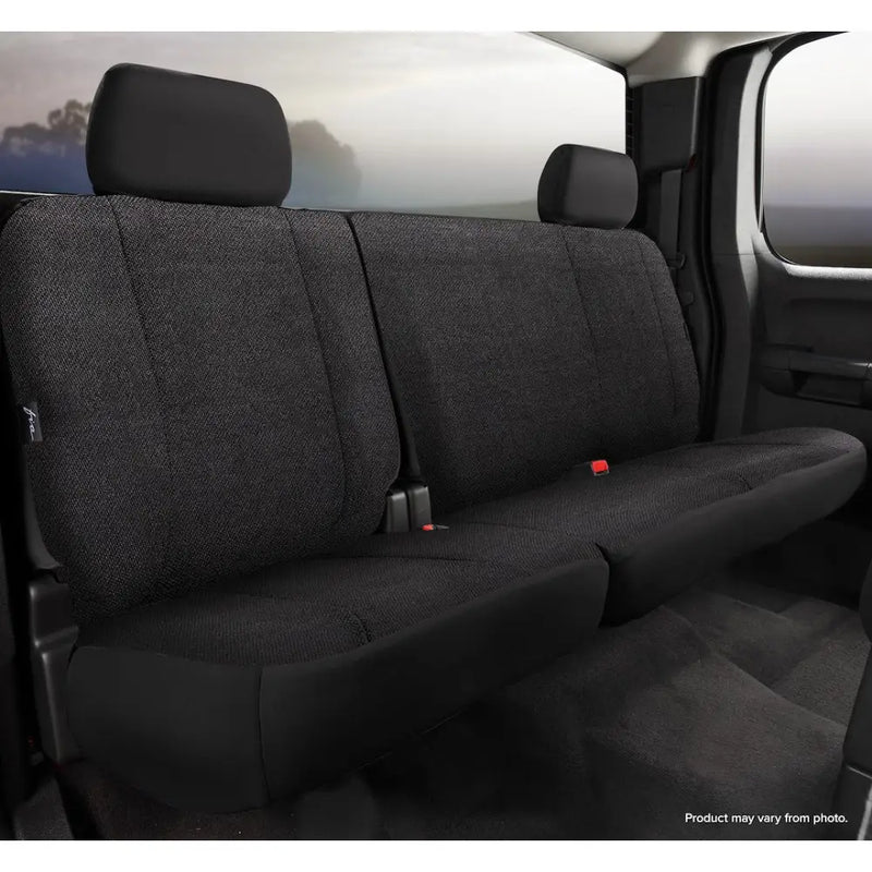 FIA Wear-Resistant Fabrics Seat Cover TRS45-7 Black - Trs Rear Split 60 Driver 40 PA