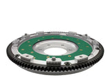 Automotive aluminium flywheel with gear ring and green friction surface for RX-7’s performance