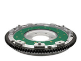 Aluminium flywheel for RX-7’s performance, featuring green friction surface and ring gear