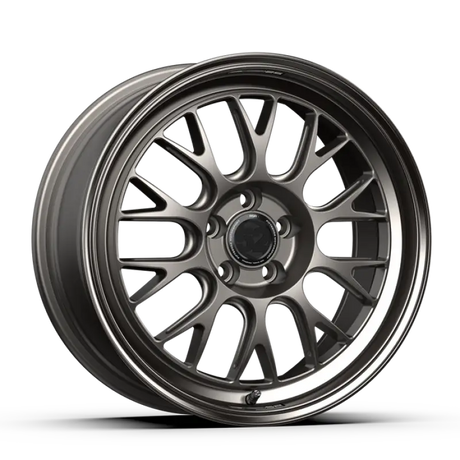 fifteen52 Holeshot RSR 18x8.5 5x108 42mm ET 63.4mm Center Bore Magnesium Grey w/ Gloss Lip - Wheels