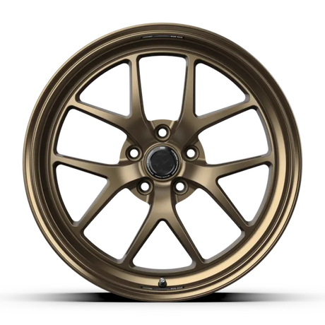 fifteen52 Sector RSR 19x9.5 5x114.3 38mm ET 73.1mm Center Bore Matte Bronze w/ Gloss Lip - Wheels