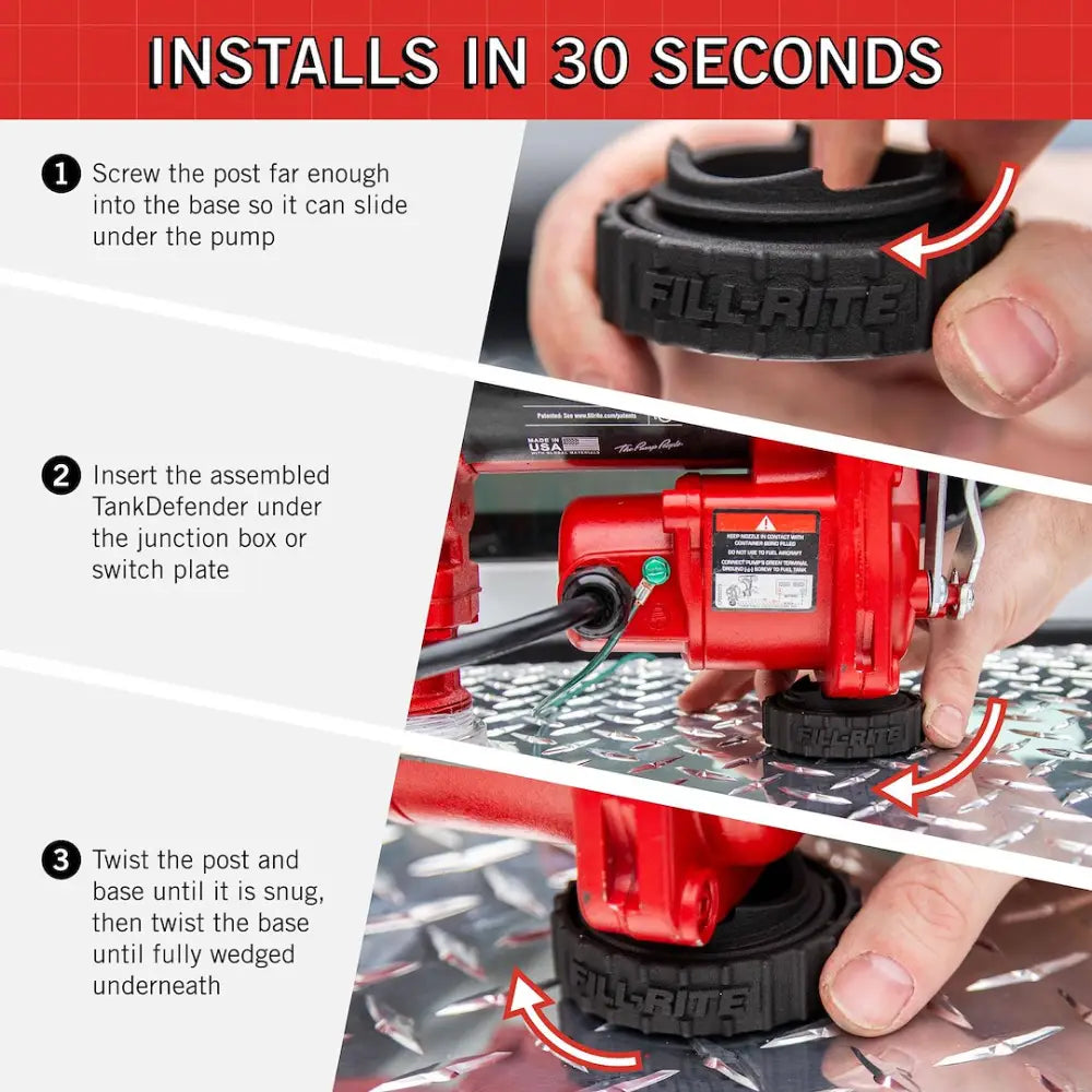 Fill Rite Compact And Easy To Install Unmatched Stability And Support TNKDFR - Tankdefender Pump Accessory