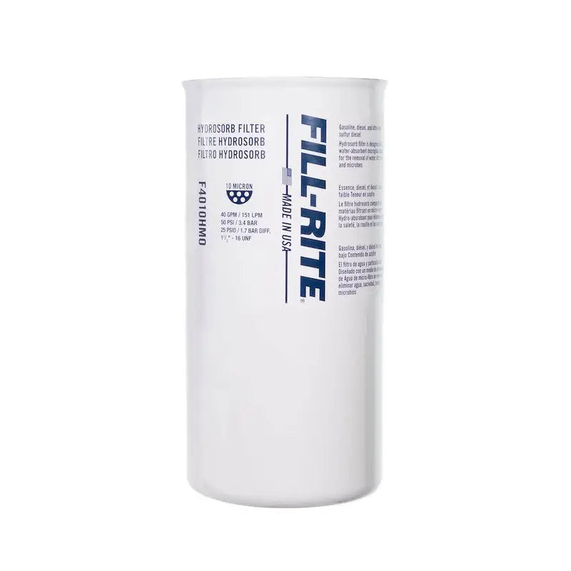 Fill Rite F4010HM0 40 Gpm 10 Micron Water Detecting Fi Quality liquid transfer tank pump filter from Fill Rite