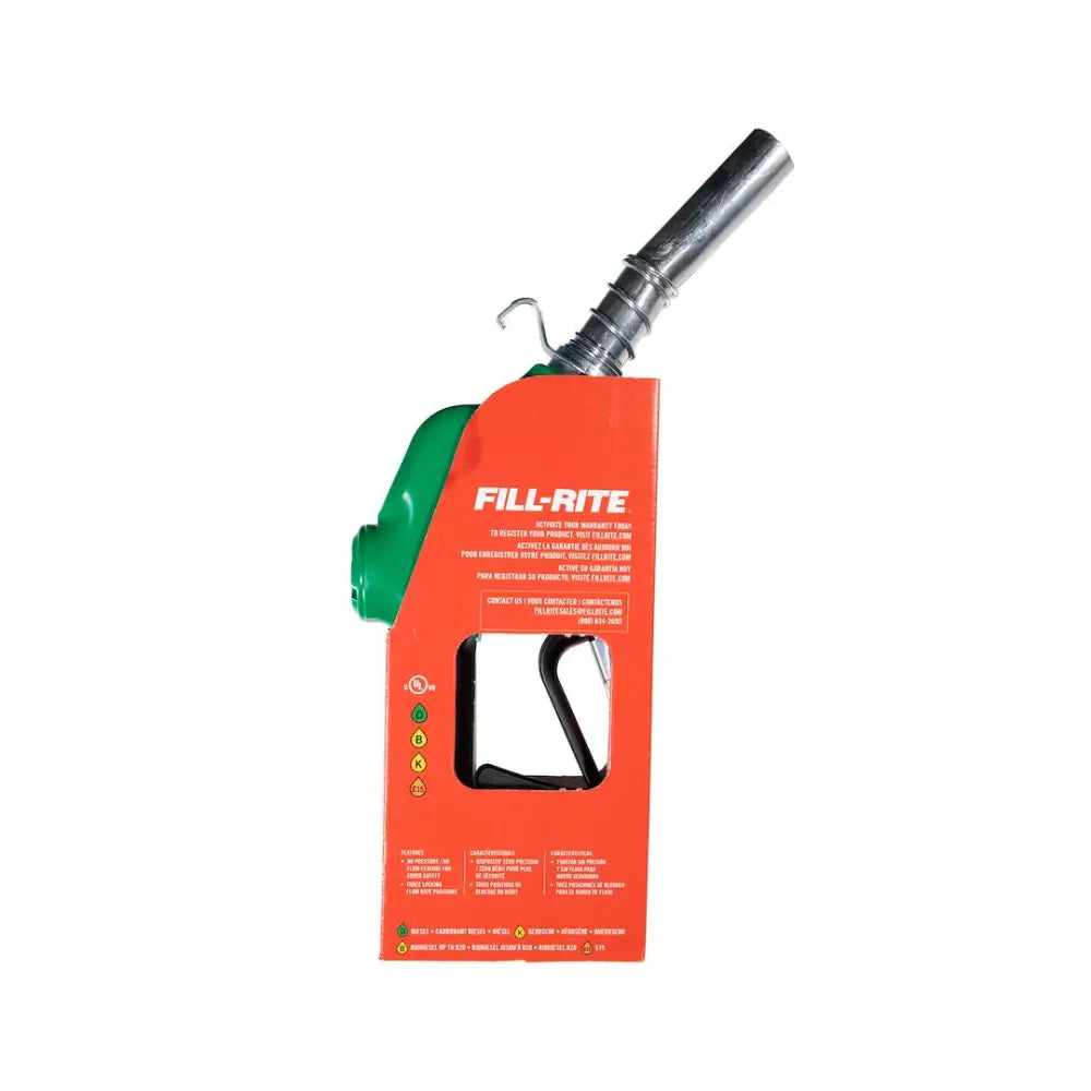 Fill Rite N100DAU13G Liquid Transfer Tank Pump Nozzle