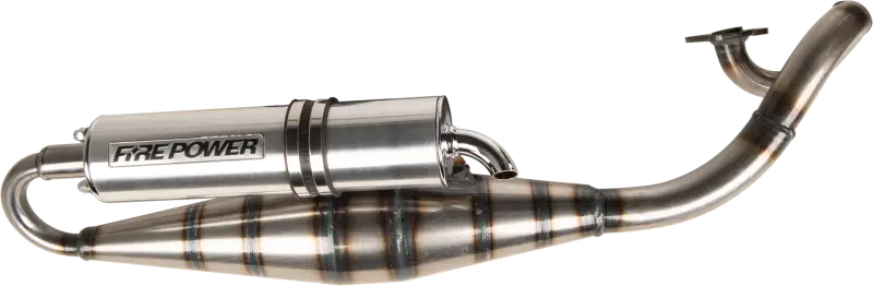 Fire Power 0923003A Scooter Exhaust System Stainless