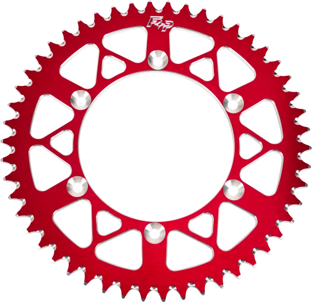 Rear Sprocket Aluminum 53T-420 Red Hon