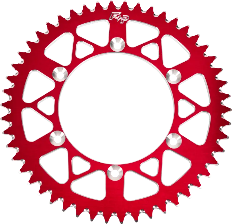 Rear Sprocket Aluminum 54T-420 Red Hon
