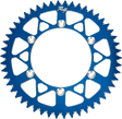 Rear Sprocket Aluminum 53T-520 Blu Yam