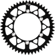 Rear Sprocket Aluminum 48T-420 Blk Kaw/Suz