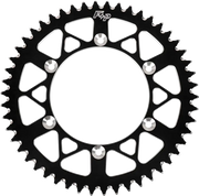 Rear Sprocket Aluminum 47T-520 Blk Kaw/Suz