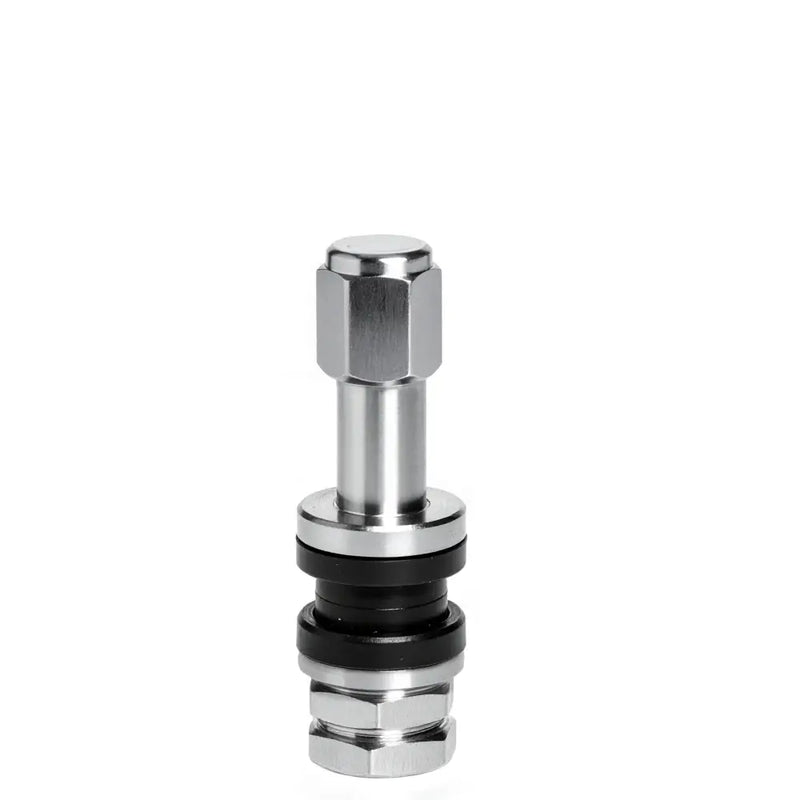 Fire Power Bolt-in Bottom Mount Valve Stems Tire/Wheel Accessories W9911-4 - Chrome Bolt-IN