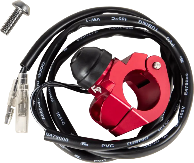 Kill Switch Single Bolt Clamp Red