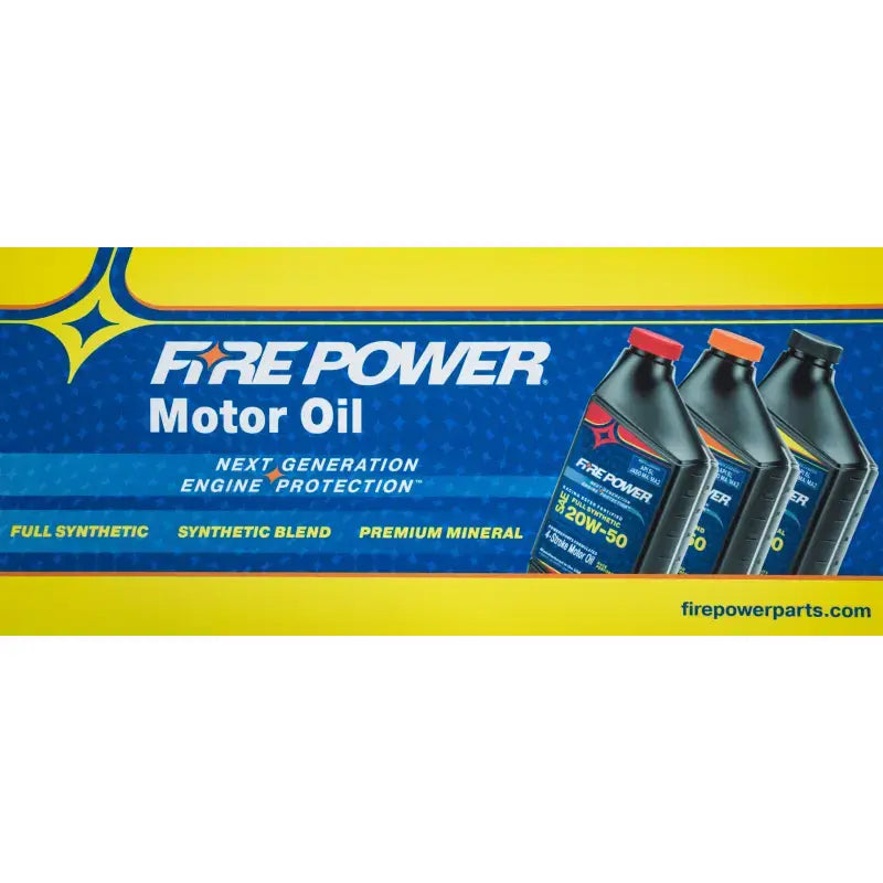 FIRE POWER Oil Display Sign