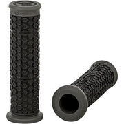 Fire Power Pilot Grips 24-0129 - Black Gray Atv Standard