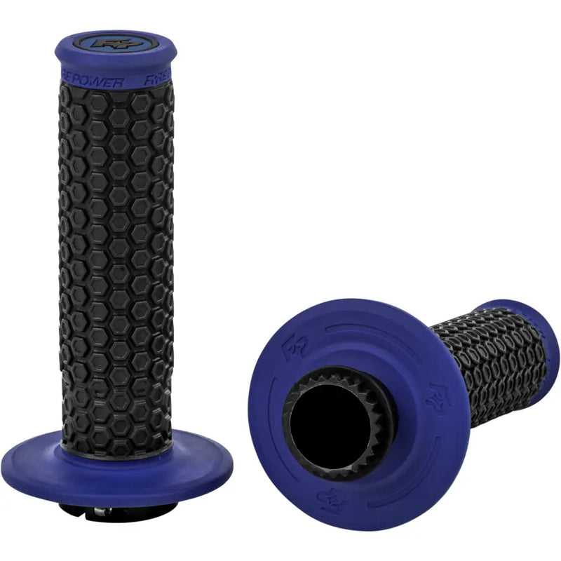 Pilot Mx Lock On Grips Blue