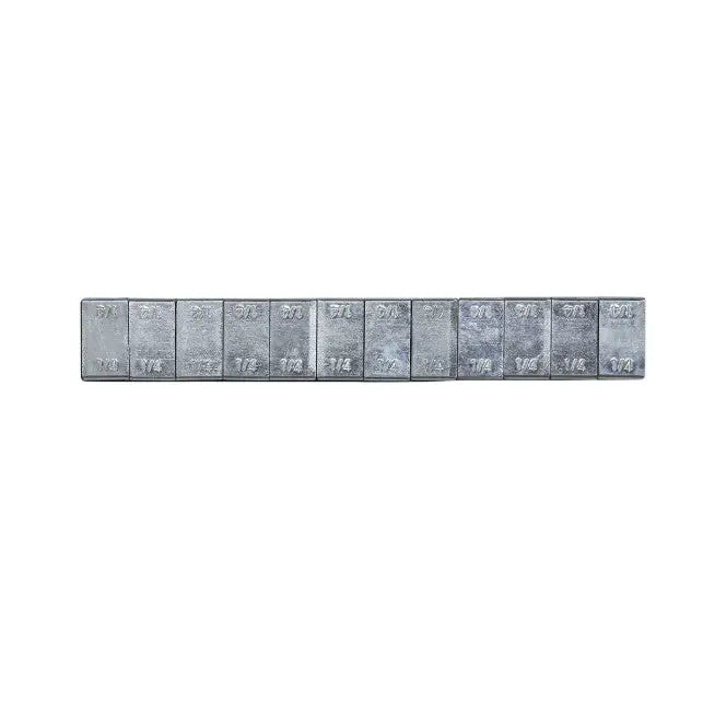 Fire Power Wheel Weights Tire/Wheel Accessories 198-371NS - OZ Zinc 12 PCS 48 Strips BOX