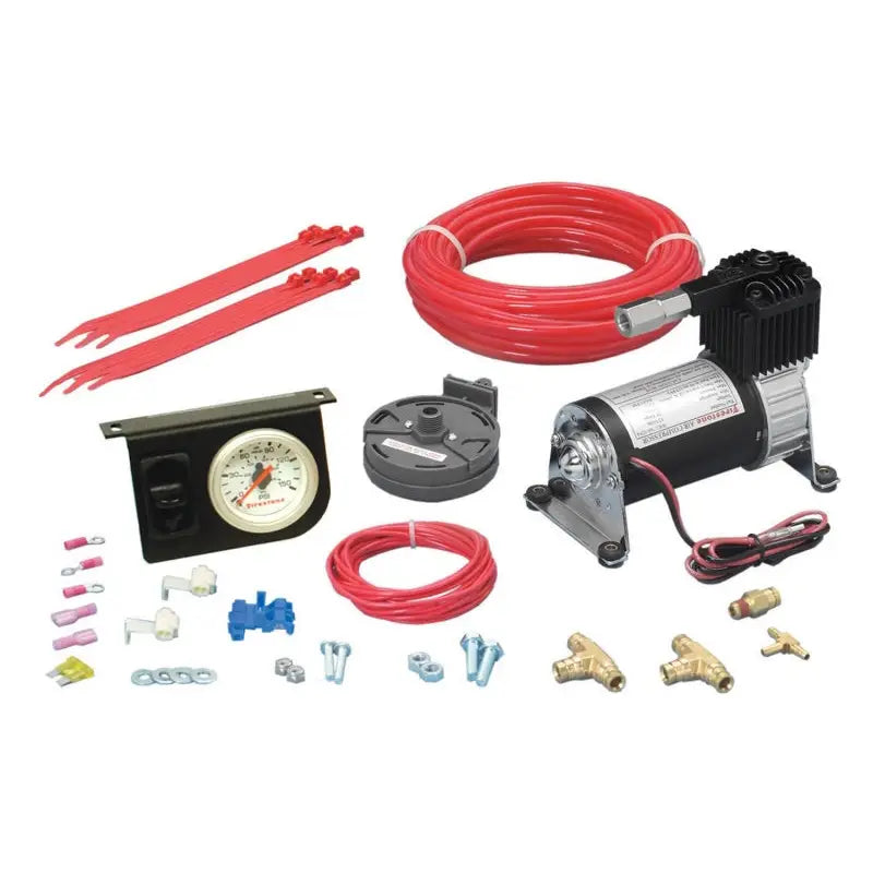 Firestone 2158 Firestone Level Command II Standard Duty Single Analog Air Compressor System Kit (WR17602158)