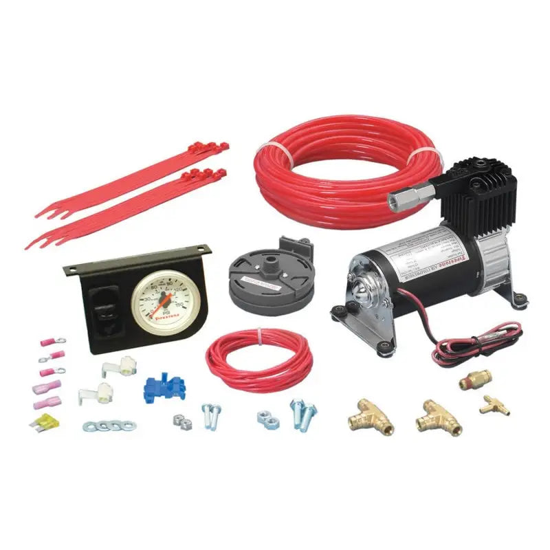 Firestone 2158 Firestone Level Command II Standard Duty Single Analog Air Compressor System Kit (WR17602158)