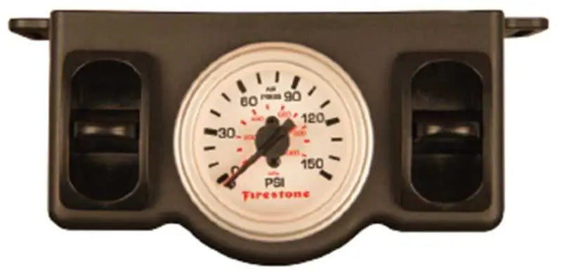 Firestone Pneumatic Dual Pressure Gauge - White Plastic (WR17602574) 