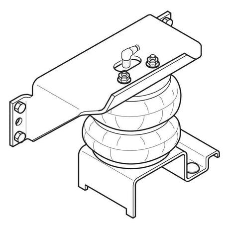 Firestone Ride-Rite Air Helper Spring Kit Rear 08-12 16K-22K GVWR (Not Thor Motorhomes) (W217602170) 
