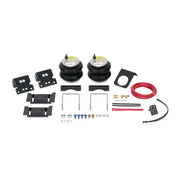 Firestone Ride-Rite Air Helper Spring Kit for Rear 2019-2020 Dodge RAM 3500 4WD, model W217602615, includes industrial-grade air springs, brackets, tubing, hardware, and fittings for easy installation.