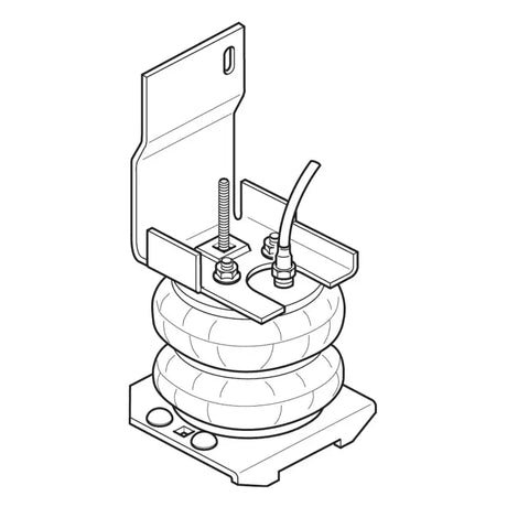 Firestone Ride-Rite Air Helper Spring Kit Rear 92-16 Ford E350 Cutaway (W217602061) - Truck & Automotive