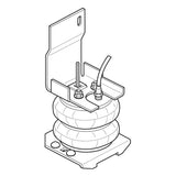 Firestone Ride-Rite Air Helper Spring Kit Rear 92-16 Ford E350 Cutaway (W217602061) - Truck & Automotive