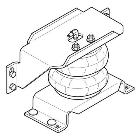 Firestone Ride-Rite Air Helper Spring Kit Rear 96-17 Ford E450 (Commercial w/o OE Bed) (W217602153) 