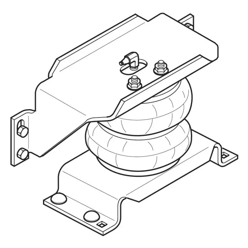 Firestone 2153 Firestone Ride-Rite Air Helper Spring Kit Rear 96-17 Ford E450 (Commercial w/o OE Bed) (W217602153)