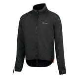 Men’s black zippered outdoor heated jacket liner for cold weather warmth