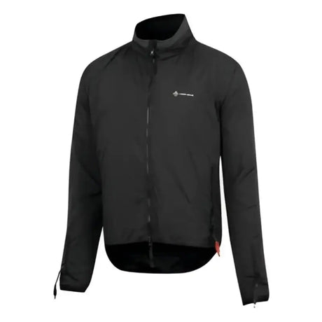 Men’s black zippered outdoor heated jacket liner for cold weather warmth