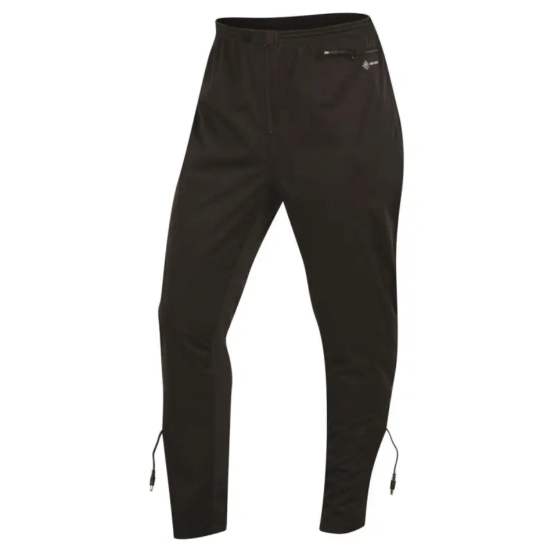 Black FIRSTGEAR Heated Pants liner with zip pockets and adjustable cuffs for heated pants