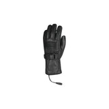 Firstgear Heated Rider iTouch Gloves black leather with wrist strap and power cord