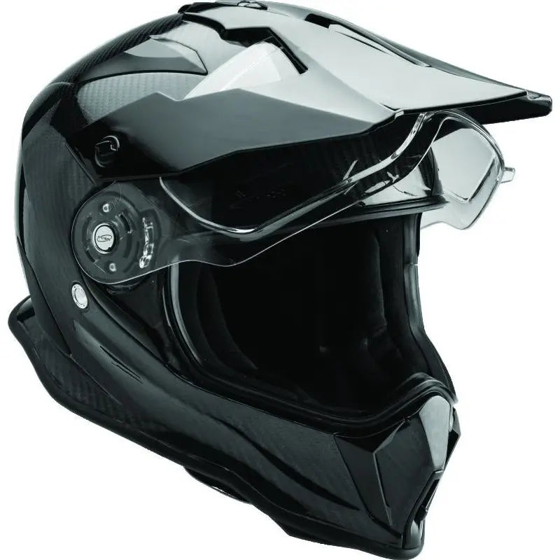 First Gear 446678 FIRSTGEAR Hyperion Carbon Helmet Black - Extra Small - 446678