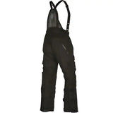 Black bib overalls from FIRSTGEAR Kathmandu pants black for staying protected on site