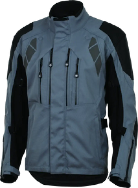 Gray and black Firstgear Reflex Mesh Jacket for women with zip pockets and reflective accents