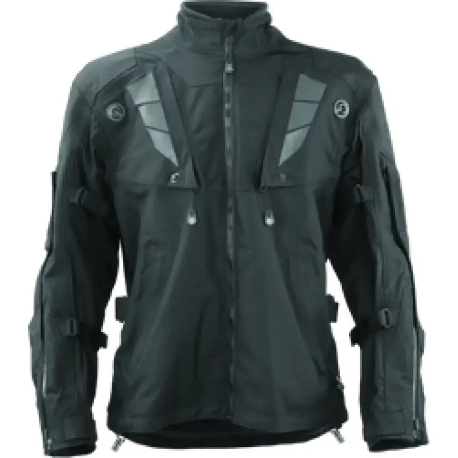 Black FIRSTGEAR Reflex Mesh Jacket for women with pockets and reflective accents