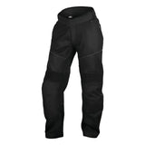 Black FIRSTGEAR Reflex Mesh Pants with reinforced knees and reflective piping for outdoor work