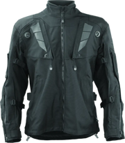 FirstGear Rogue XC Pro Jacket Black 3XL with reflective accents and adjustable straps